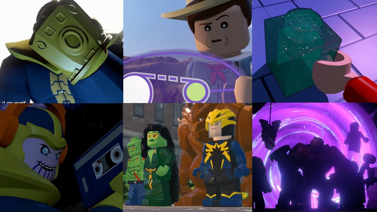 Все почтовые сцены в Lego Videogames!