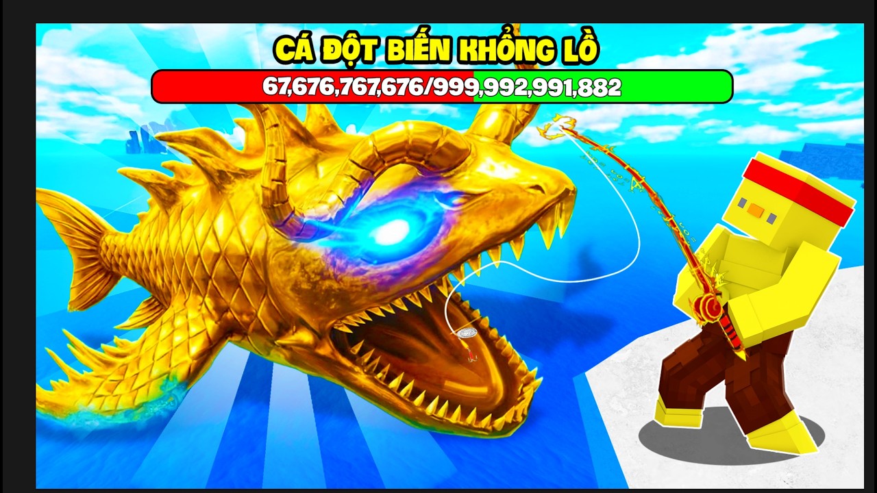 Anh Gà Bắt Đầu Hành Trình CÂU CÁ VẠN CÂN Phiên Bản của VIỆT NAM Trong Roblox!