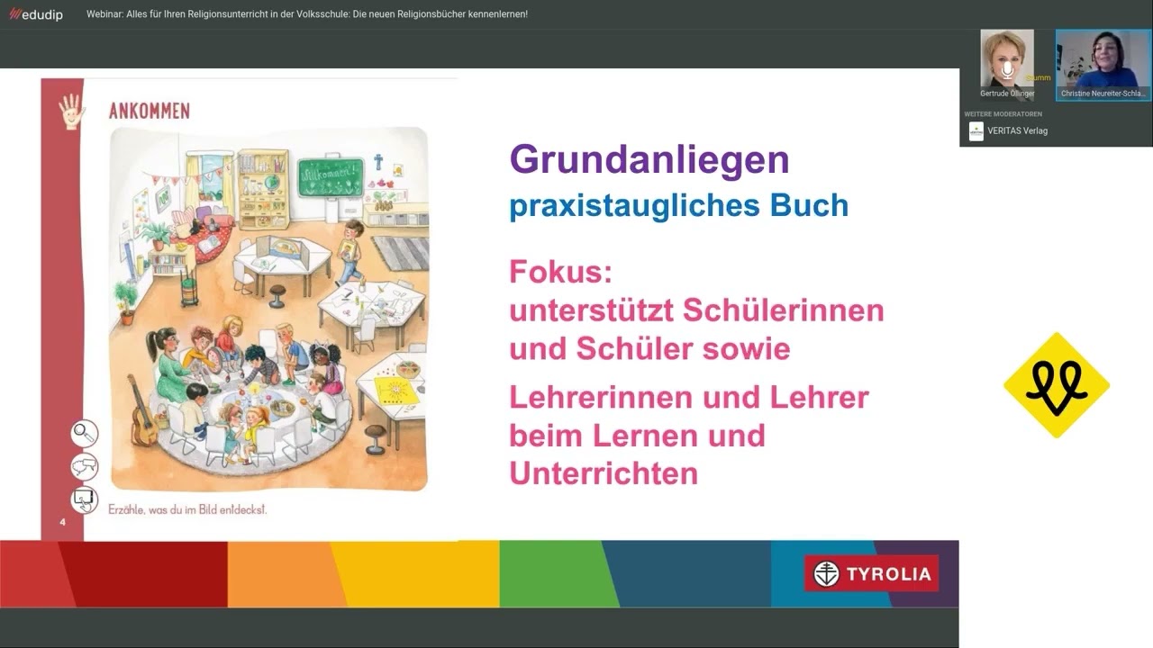 Webinar - Einführung in das Religions-Schulbuch 