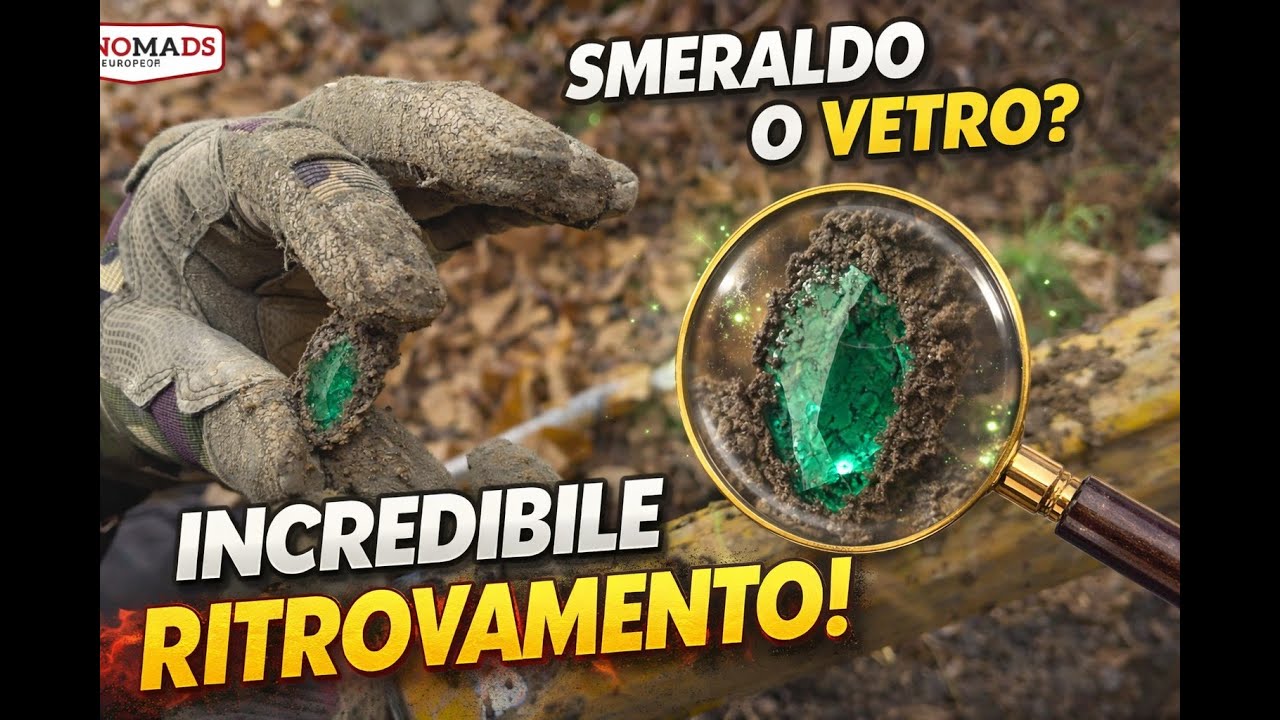 INCREDIBILE RITROVAMENTO! Smeraldo o solo vetro?