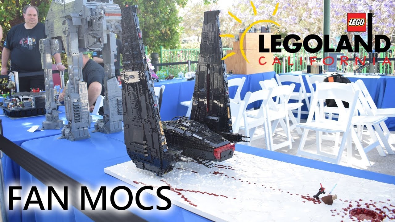 Every MOC from LEGOLAND Star Wars Days 2018 (HUGE HOTH)
