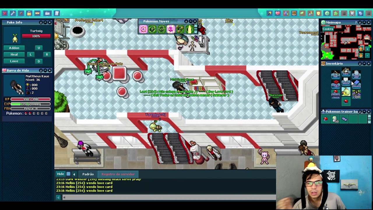 PokemonMiw PokeTibia 2019 in&iacute;cio