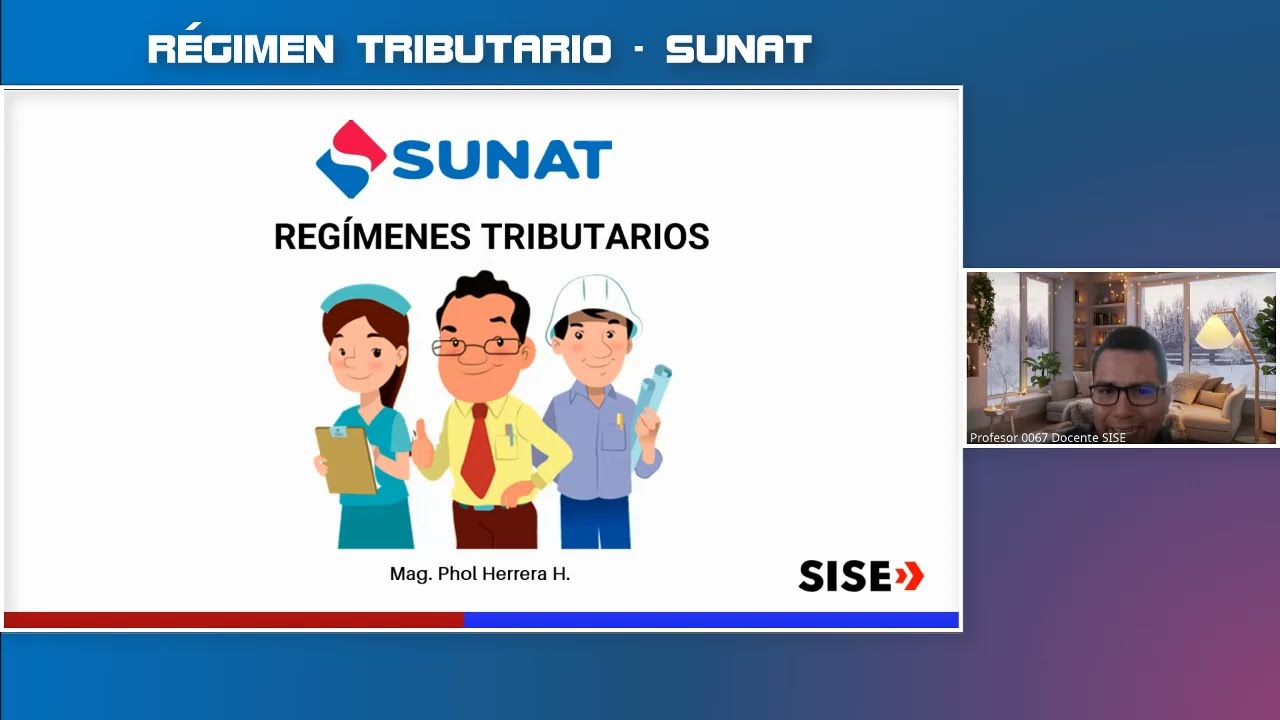 REGIMEN TRIBUTARIO SUNAT