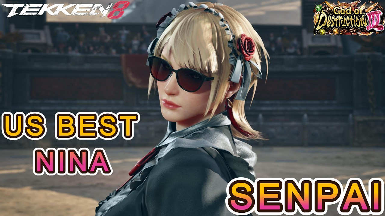 SENPAI (Nina) – Ruthless Assassin  | Tekken 8 High-Level Highlights