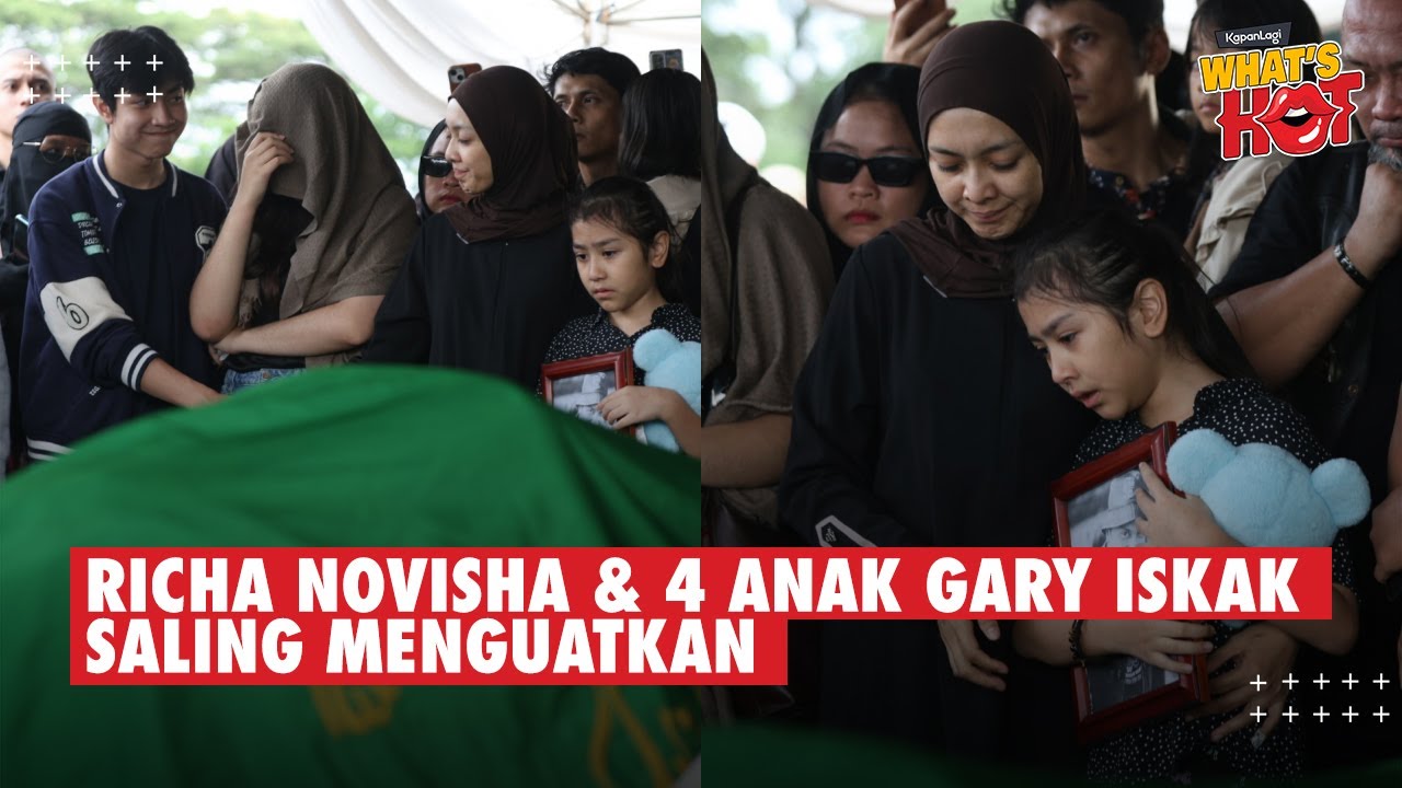 Ketegaran Richa Novisha & 4 Anak Alm Gary Iskak Saling Menguatkan Di Tengah Derasnya Air Mata