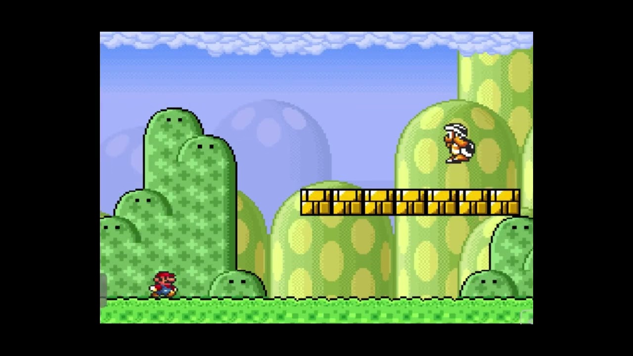Smb1 sprites in smb3 snes Rom 