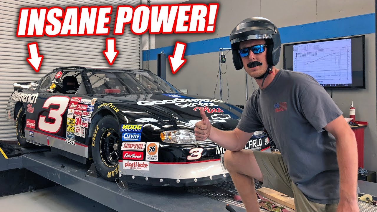 Riding In a LEGIT 800hp Dale NASCAR! Absolutely RIPS! (8500rpm)