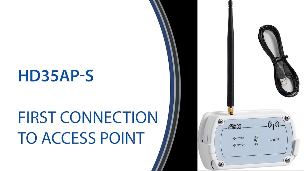 Tutorial 2 - HD35AP-S: Access Point Connection
