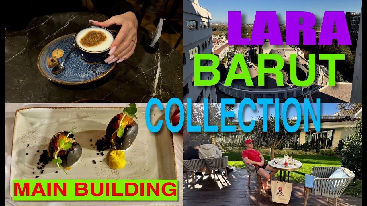 LARA BARUT COLLECTION🇹🇷 / LOBBY & MAIN BUILDING / ОБЗОР ЛОББИ И ГЛАВНОГО ЗДАНИЯ ОТЕЛЯ