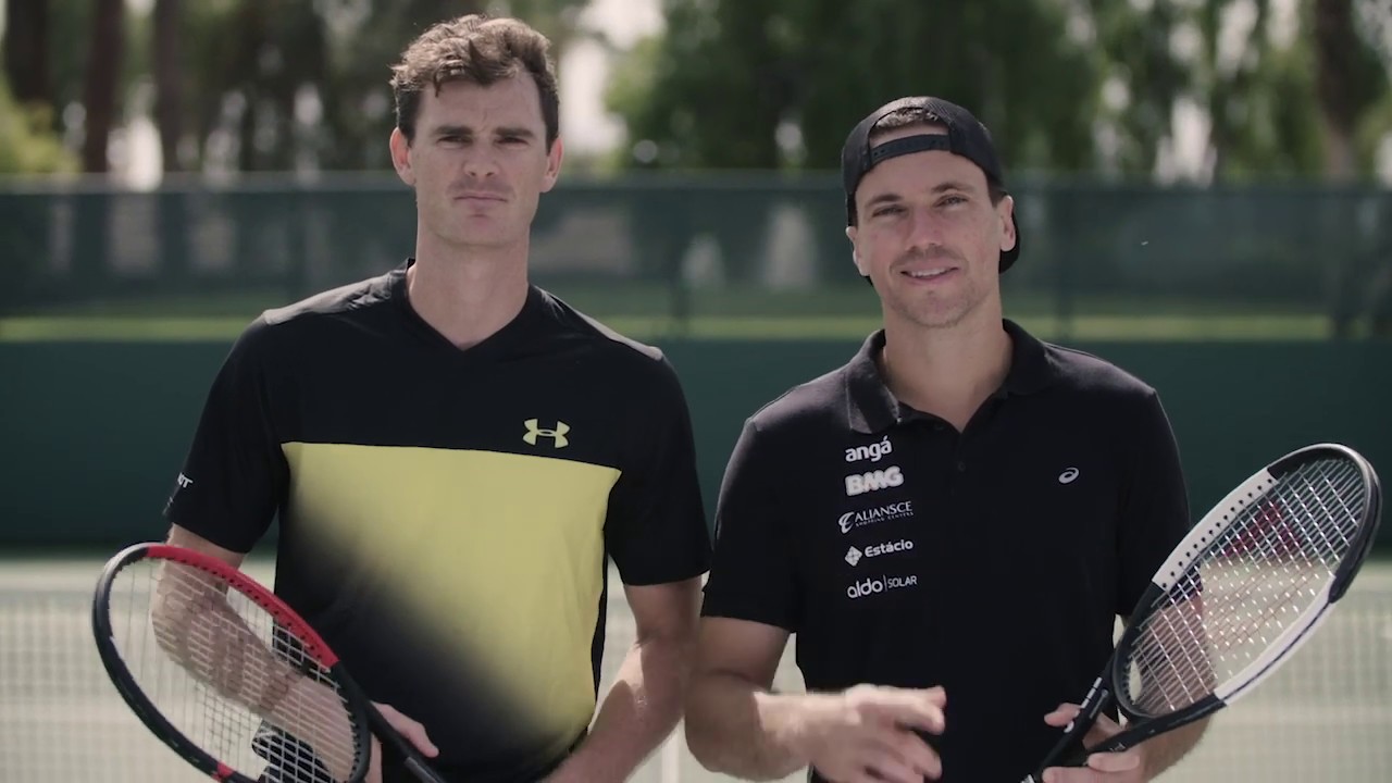 Volley Drills with Jamie Murray and Bruno Soares