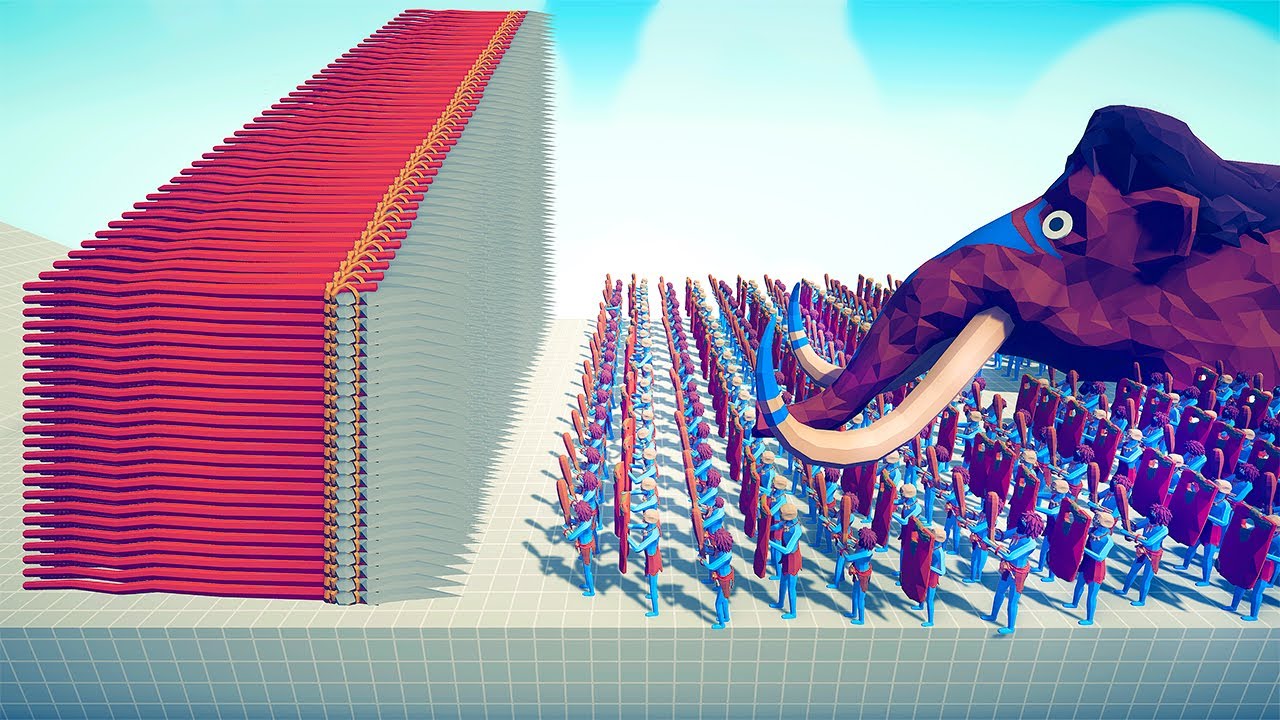TRIBAL ARMY vs 5x EVERY GOD - Totally Accurate Battle Simulator TABS