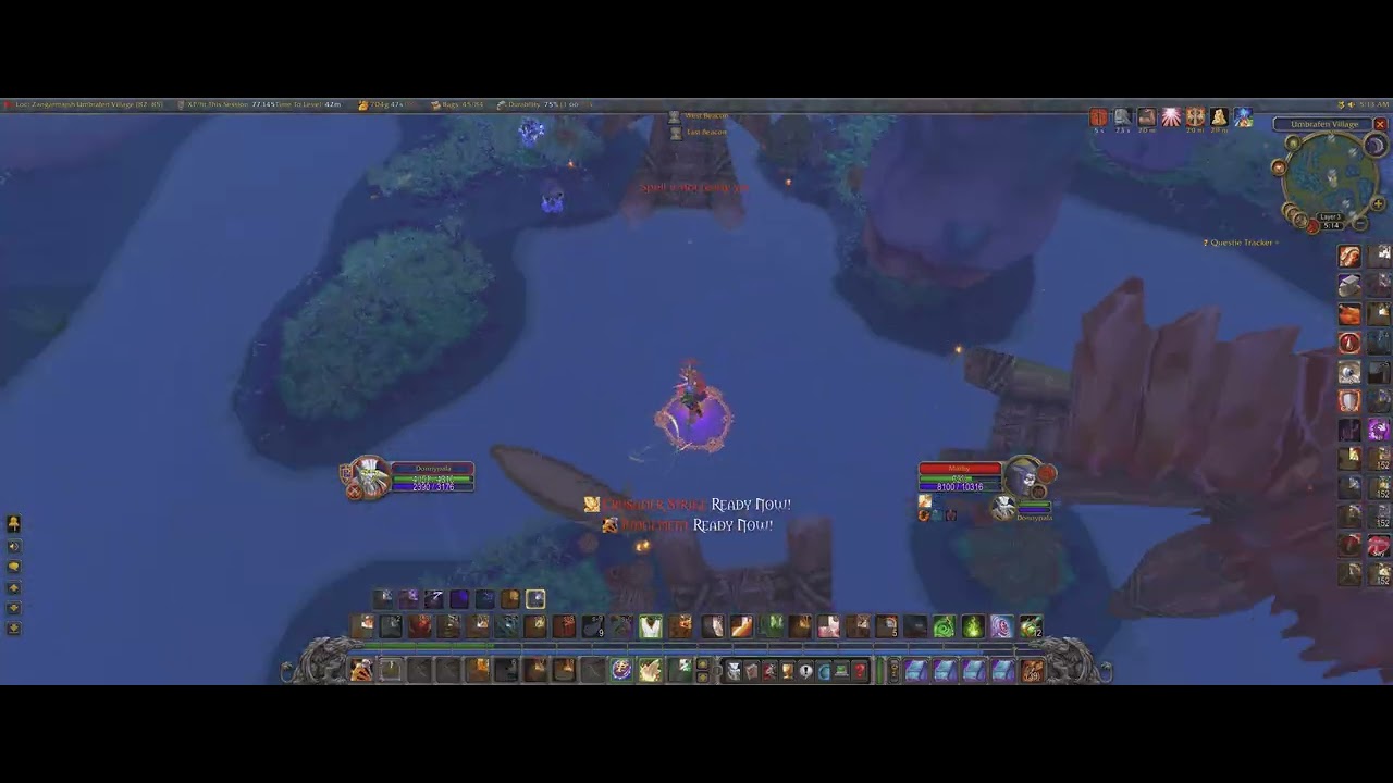6% lvl 70 mage