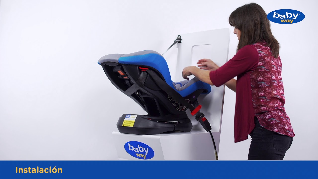Instalaci&oacute;n Silla Auto BW-737 (LB-N303) Grupo 0+ y 1 Baby Way