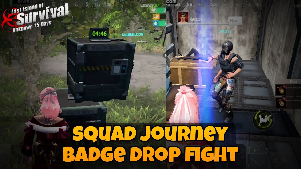 Enemies Tried… But We Took EZ Badge! 😈 | Squad Journey Badge Drop Fight 🔥