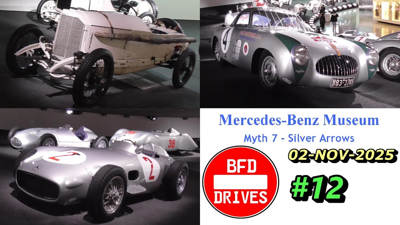 🚘 Музей Mercedes-Benz, часть 18 декабря ⛔️ 02.11.2025 🚥 Уровень 2 - Легенда 7: Серебряные стрелы 🚗