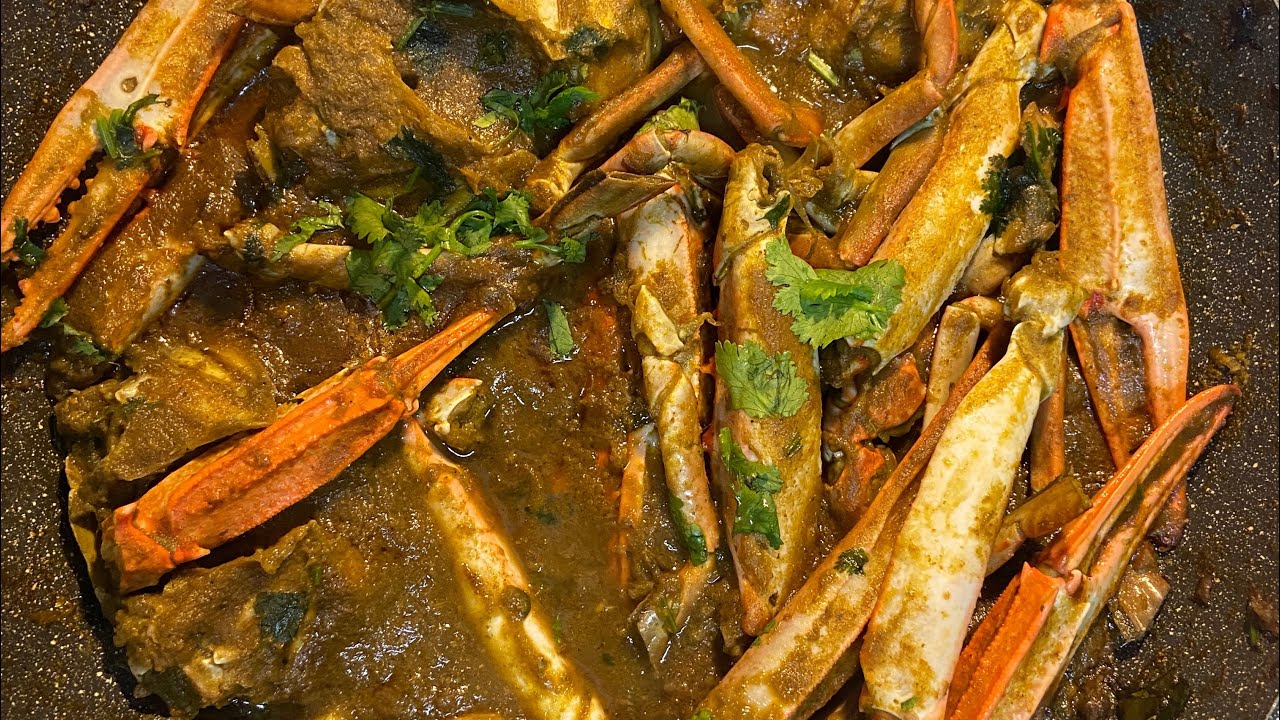 🦀 ஹோட்டல் சுவை நண்டு மசாலா | Crab Masala Recipe in Tamil | Village Style Nandu Kulambu