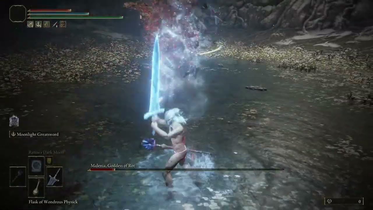 Dark Moon Greatsword vs Malenia (Malenia Every Day Until DLC DAY 8)