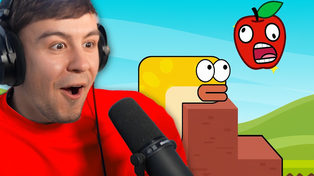 Schaffst du es diesen APFEL zu FRESSEN? - Apple Worm
