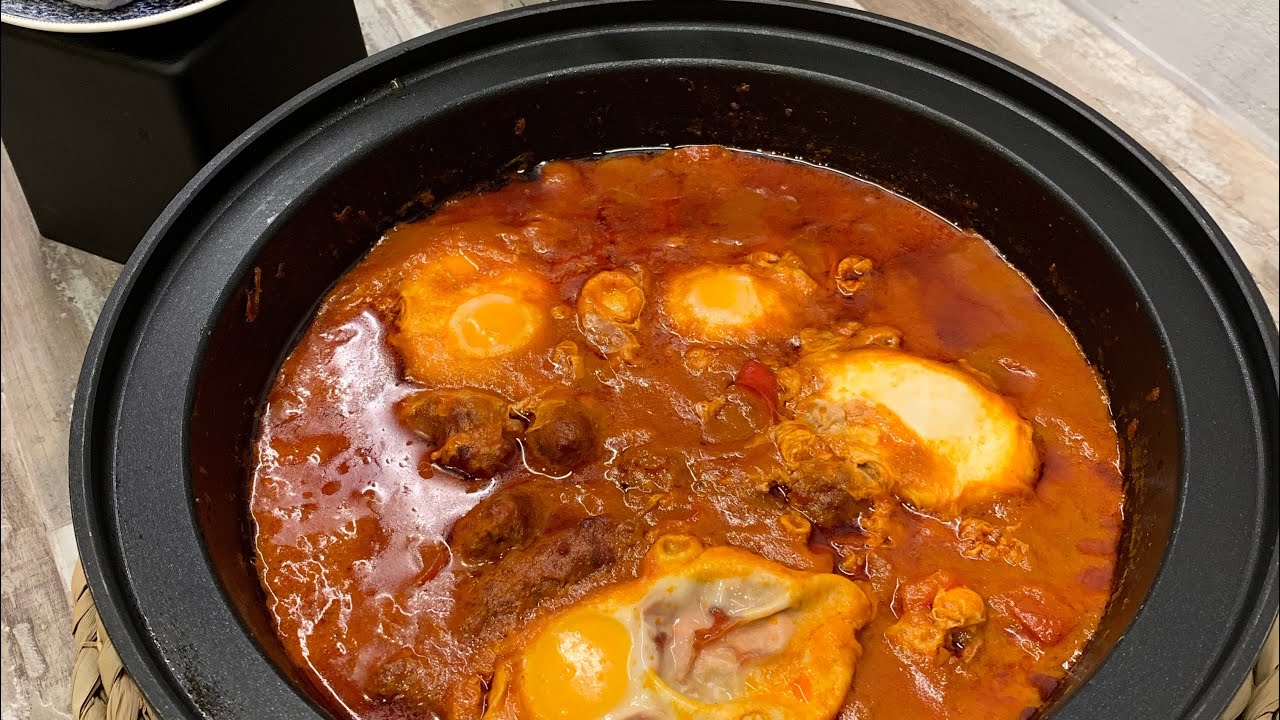 Ojja merguez  [tagine] merguez recette tunisienne