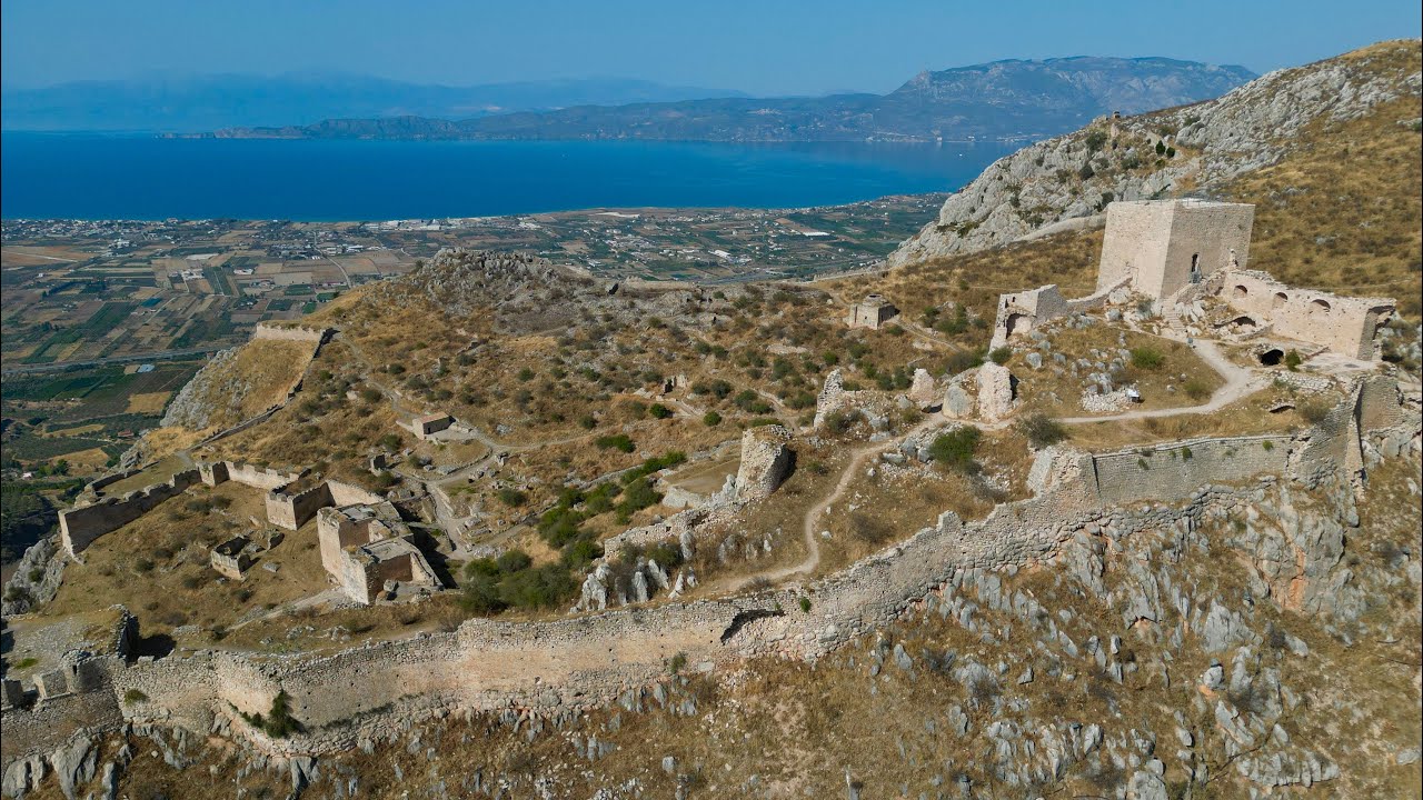 Acrocorinth Peloponnese Greece