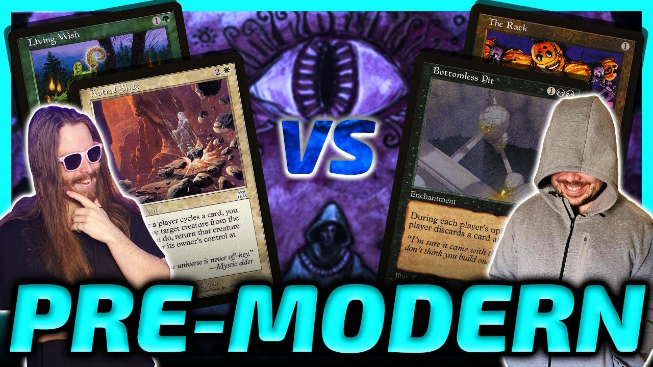Pit Rack Vs WG Astral Slide [Paper Pre-Modern MtG Gameplay] 2025