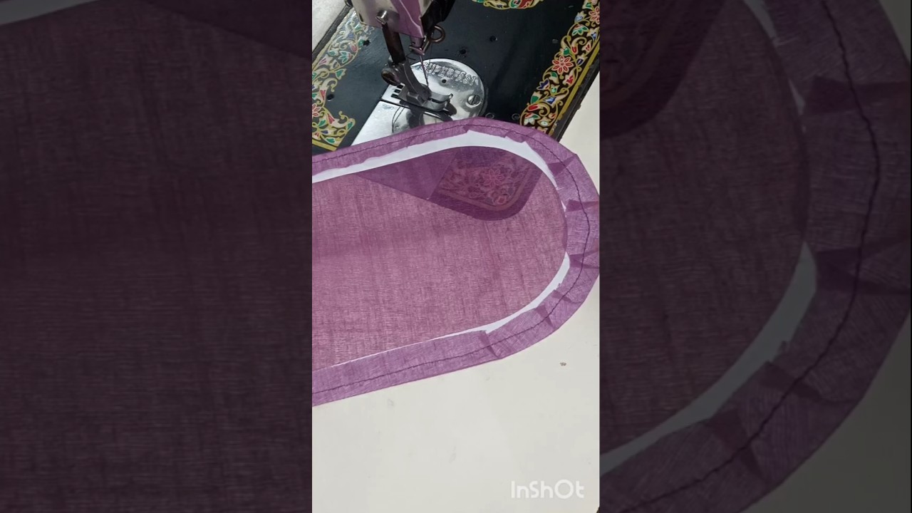 Beautiful Raund Neck Design Tutorial for beginners #sewing #shorts #ytshorts#namracreativestitch