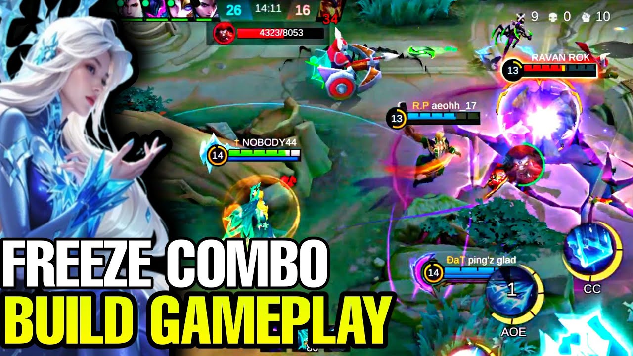 NO ONE IS ABLE TO TOUCH AURORA I MOBA LEGEND GAMEPLAY WITH AURORA