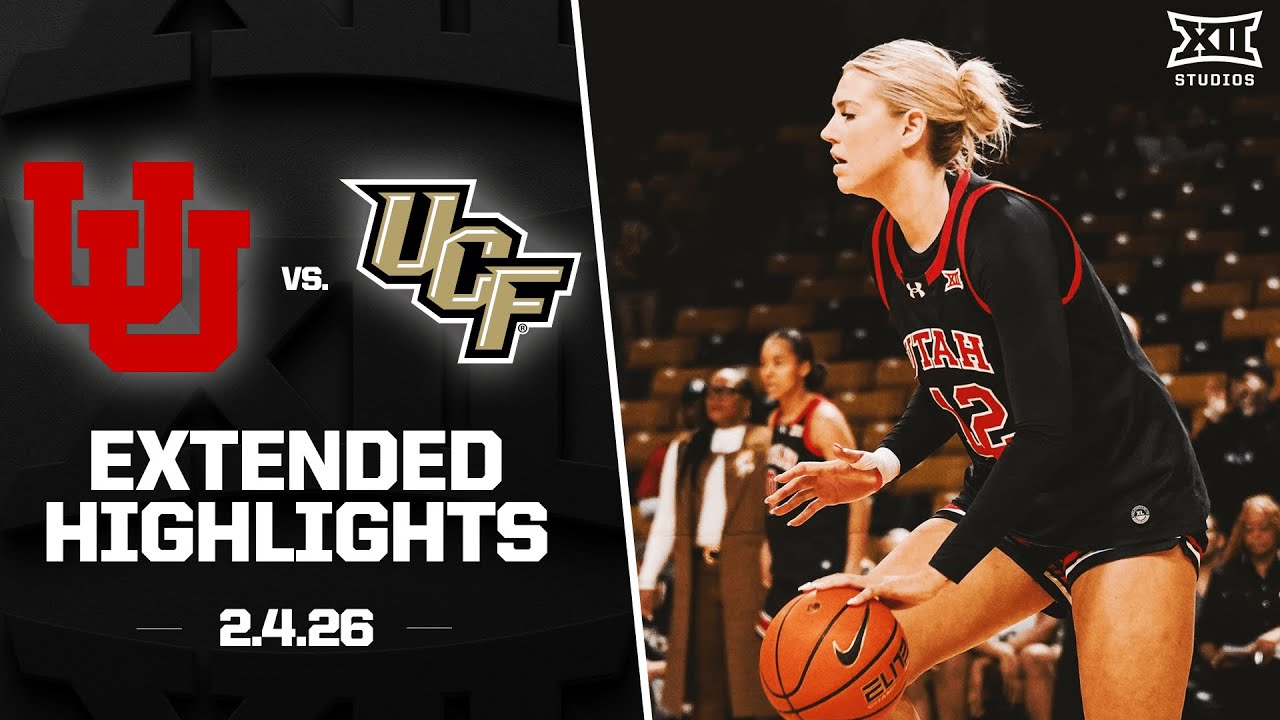 Utah vs. UCF Extended Highlights | 2025-26 Big 12 Women's Basketball