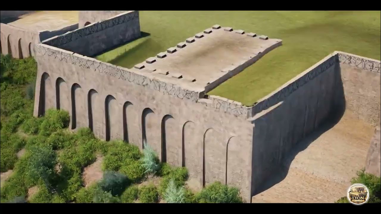 Lugdunum : Forum (actuelle Basilique de Fourvière)