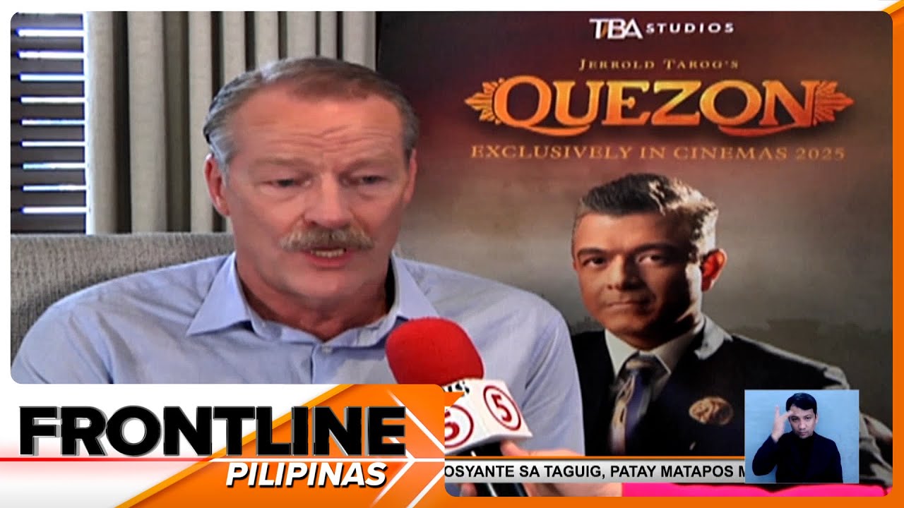 'Game of Thrones' star Iain Glen, inaral nang husto ang kasaysayan ng Pilipinas para sa 'Quezon'