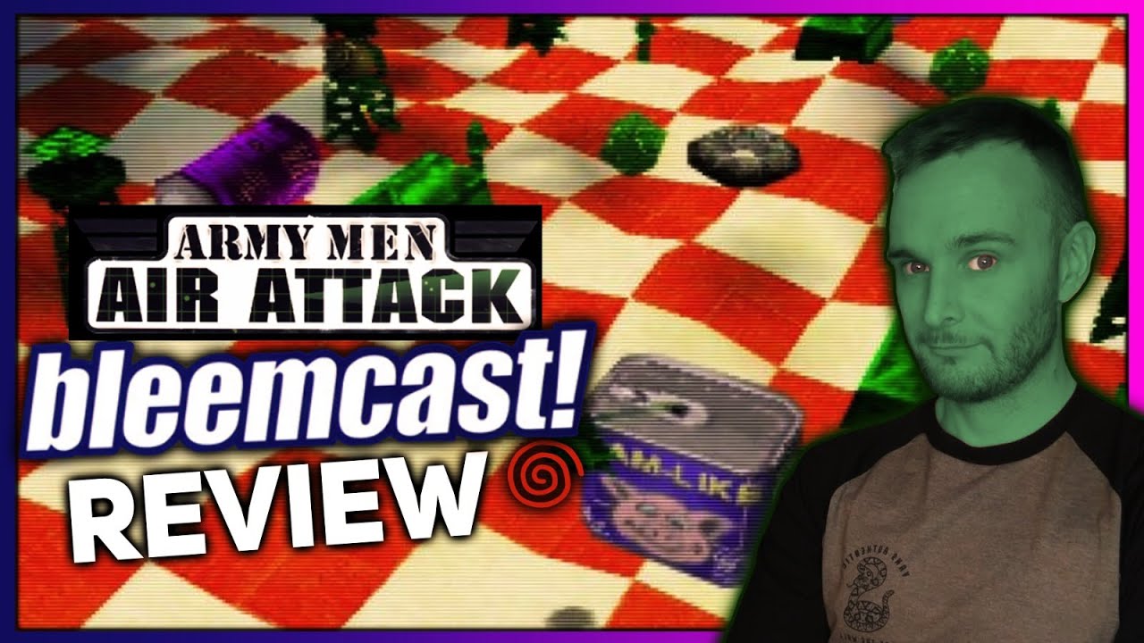 SEGA DREAMCAST BLEEMCAST REVIEW - ARMY MEN AIR STRIKE