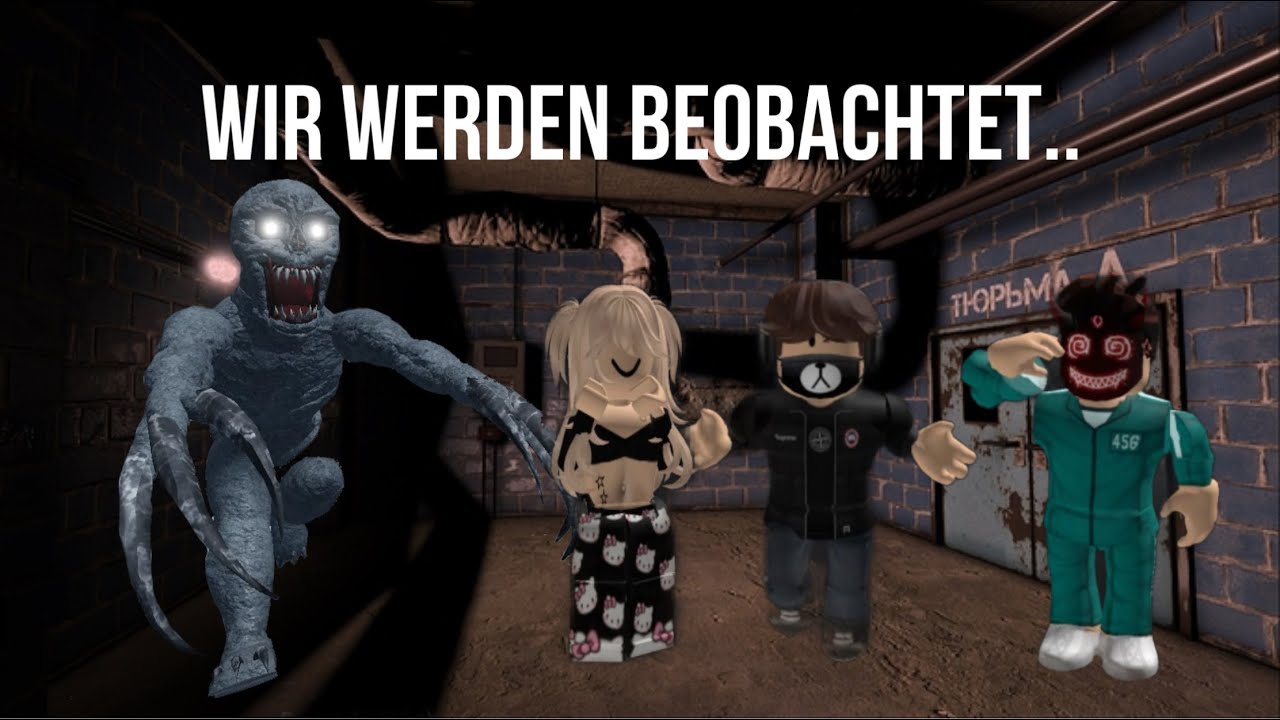 Wir werden beobachtet.. | Roblox Horrorspiel Deutsch