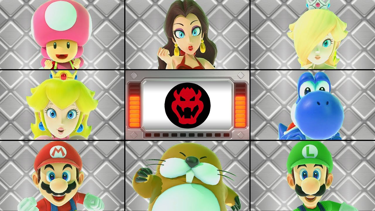 Rosalina plays Super Mario Party Jamboree Minigames | Luigi vs Mario vs Waluigi [Master Difficulty]