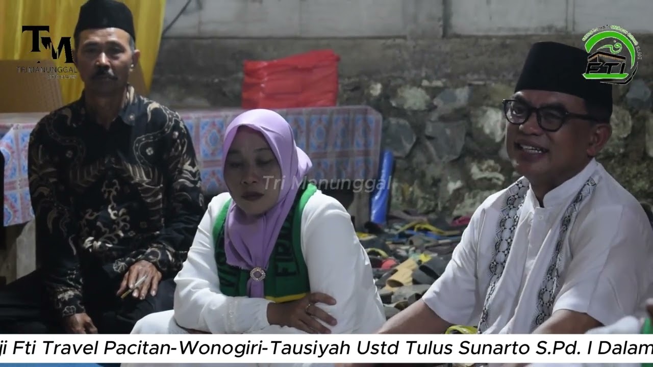tausih ustd sunarto S.Pd i Walimatuusafar Umroh di rumah Bpk jumangin&IbuSutini bersama Bp Herman