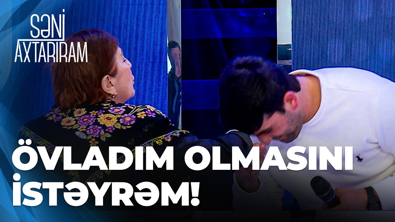 Səni Axtarıram - Hüseyni oğulluğa götürmək istəyən xanım studiyada - Ona ürəyim ağrıyır