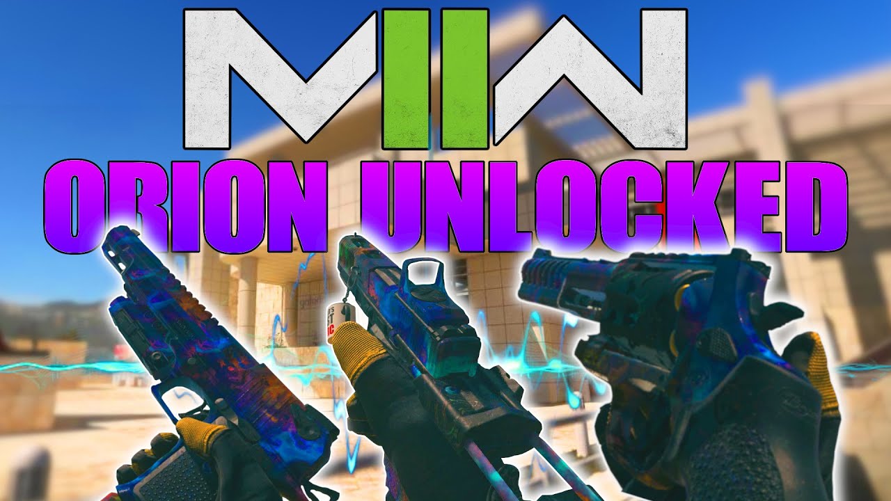 Unlocking ORION CAMO the RIGHT WAY - MWII Orion FINAL MOMENTS!