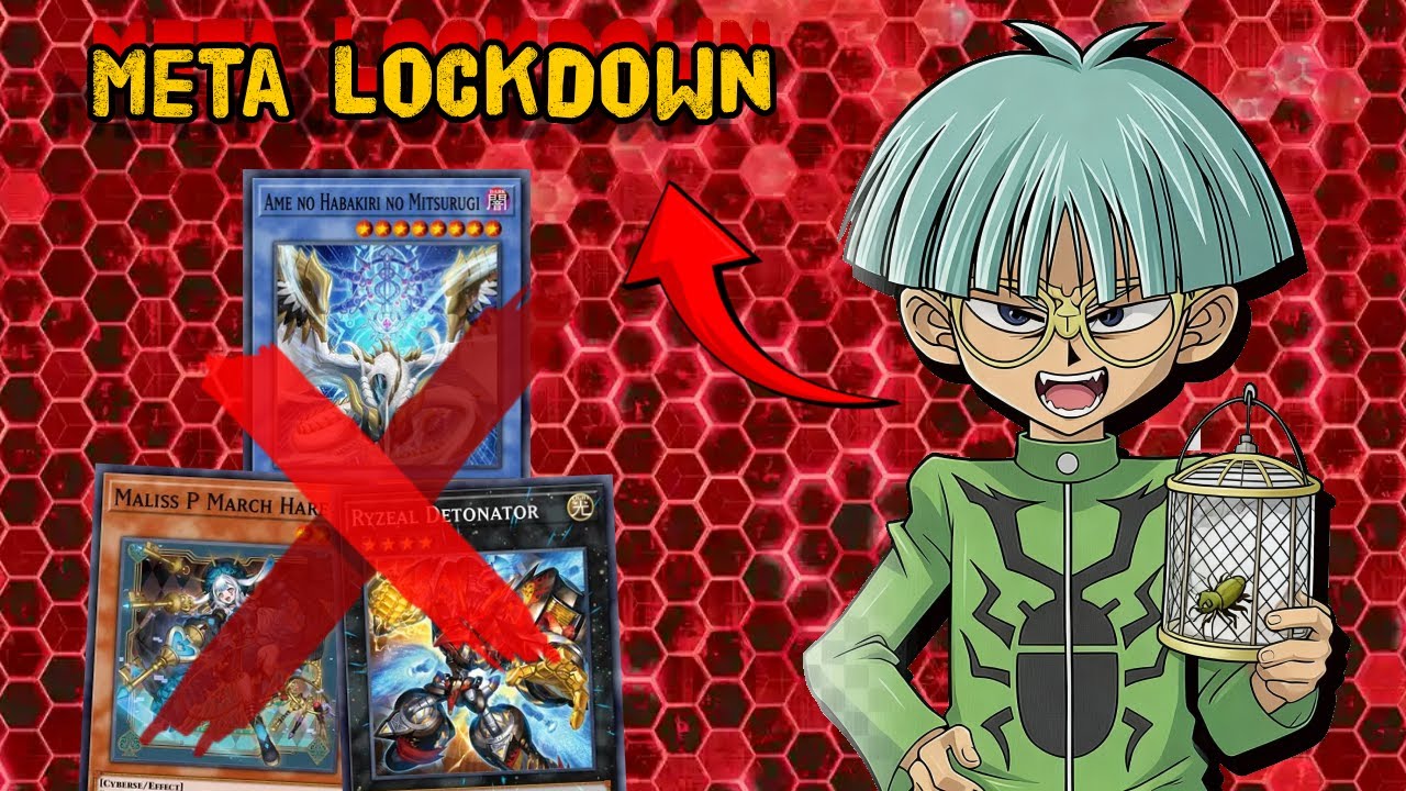 Insect Lock - No Special Summon! - [Master Duel] Anti Meta Deck Profile Yu Gi Oh