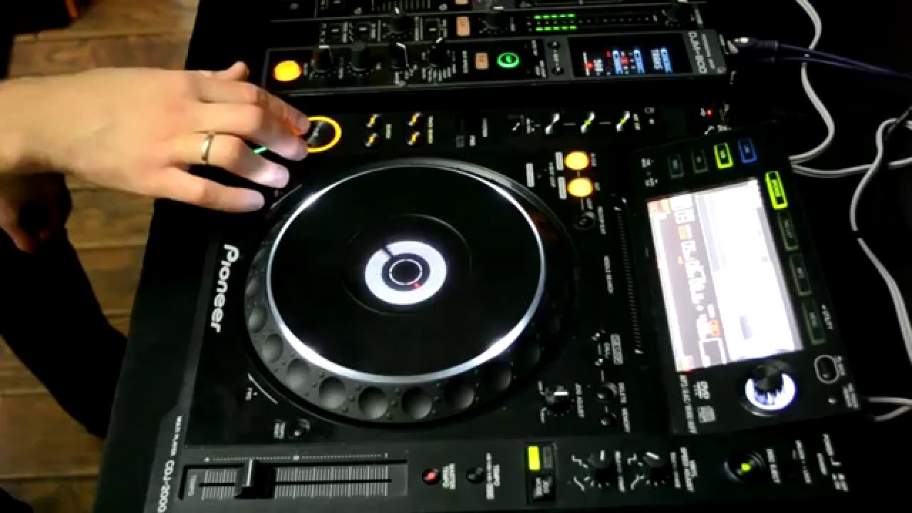 CD проигрыватель Pioneer CDJ 2000 часть 1 (№022)