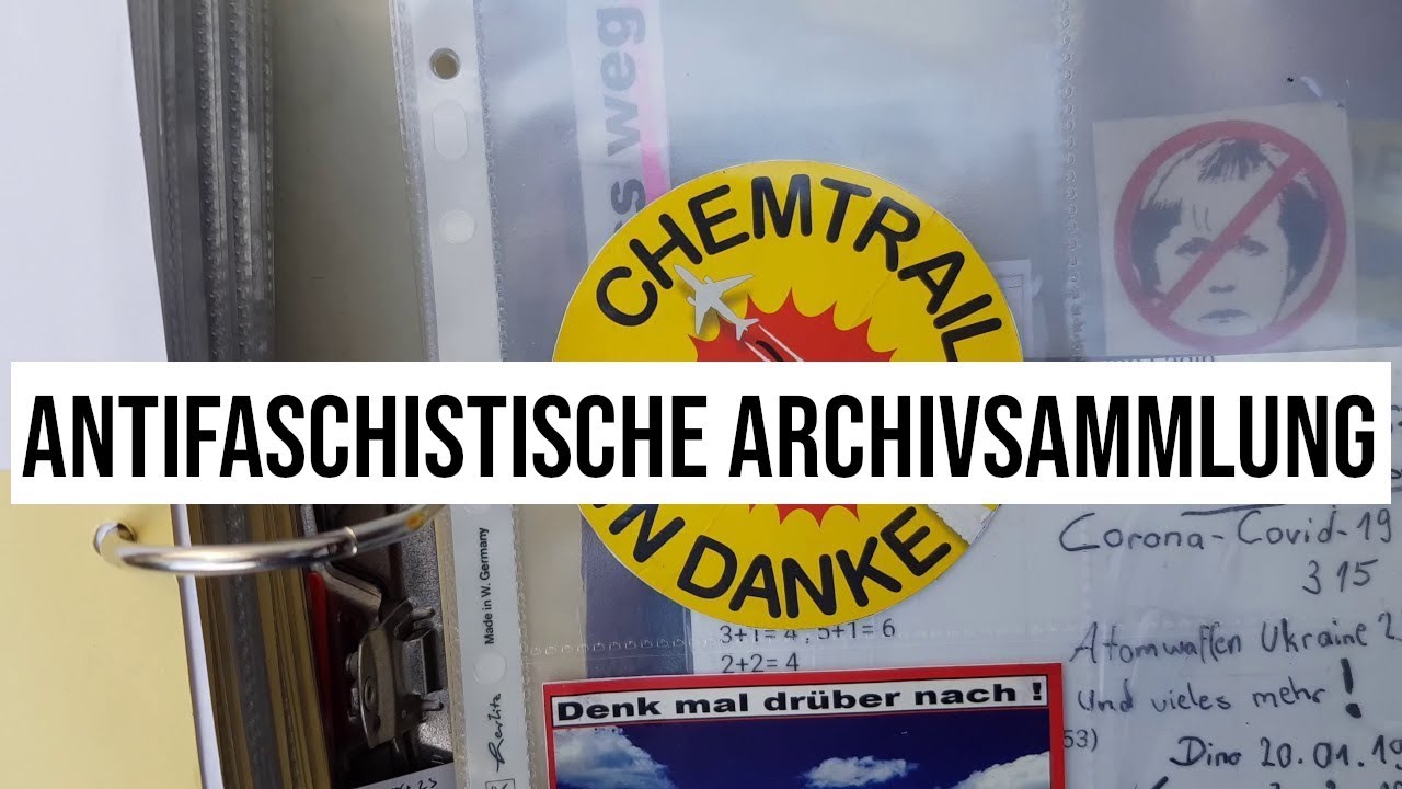 09.10.2023 Kampf gegen Rechts: #Antifa entfernt #Nazi-Aufkleber: Antifaschistisches #Sticker-Archiv
