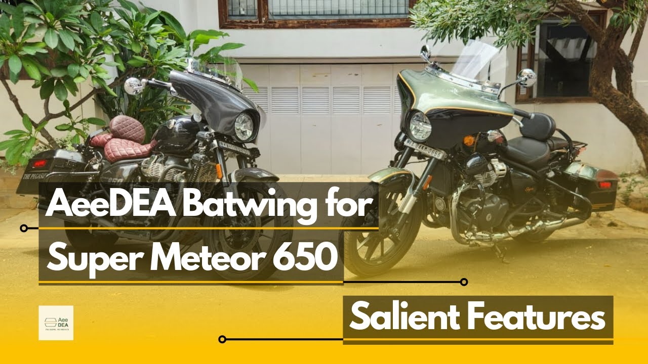 AeeDEA Batwing for Super Meteor 650: Unveiling Top Features & Enhancements