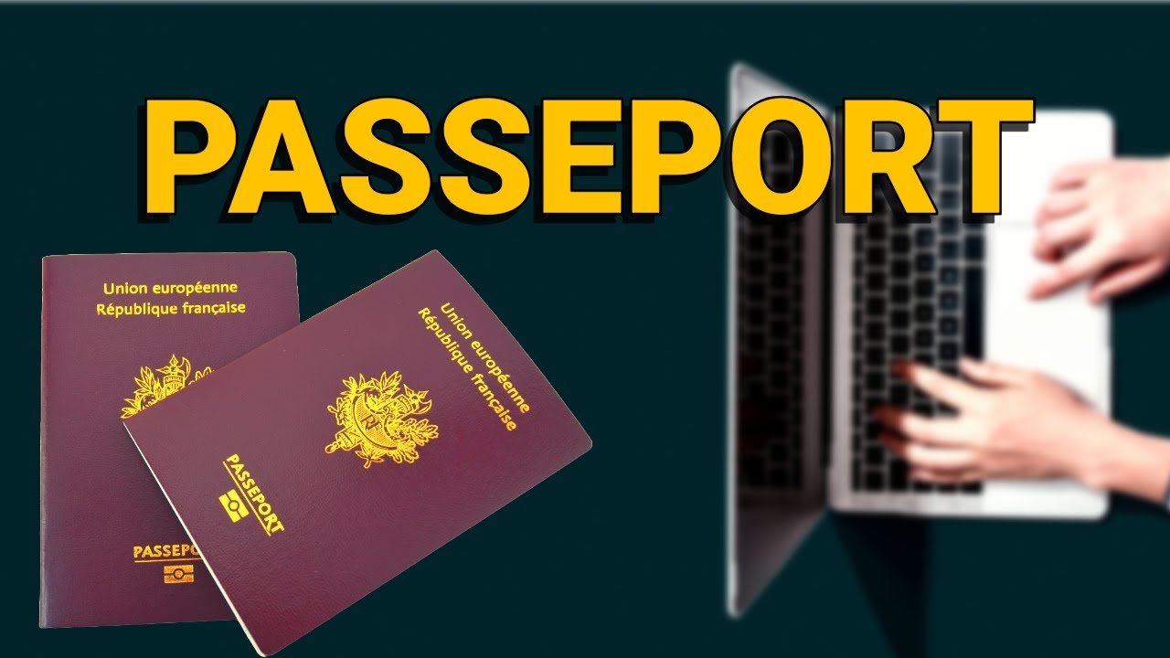 Faire une demande de PASSEPORT français en ligne - Facile et rapide (et carte d'identité) TUTO