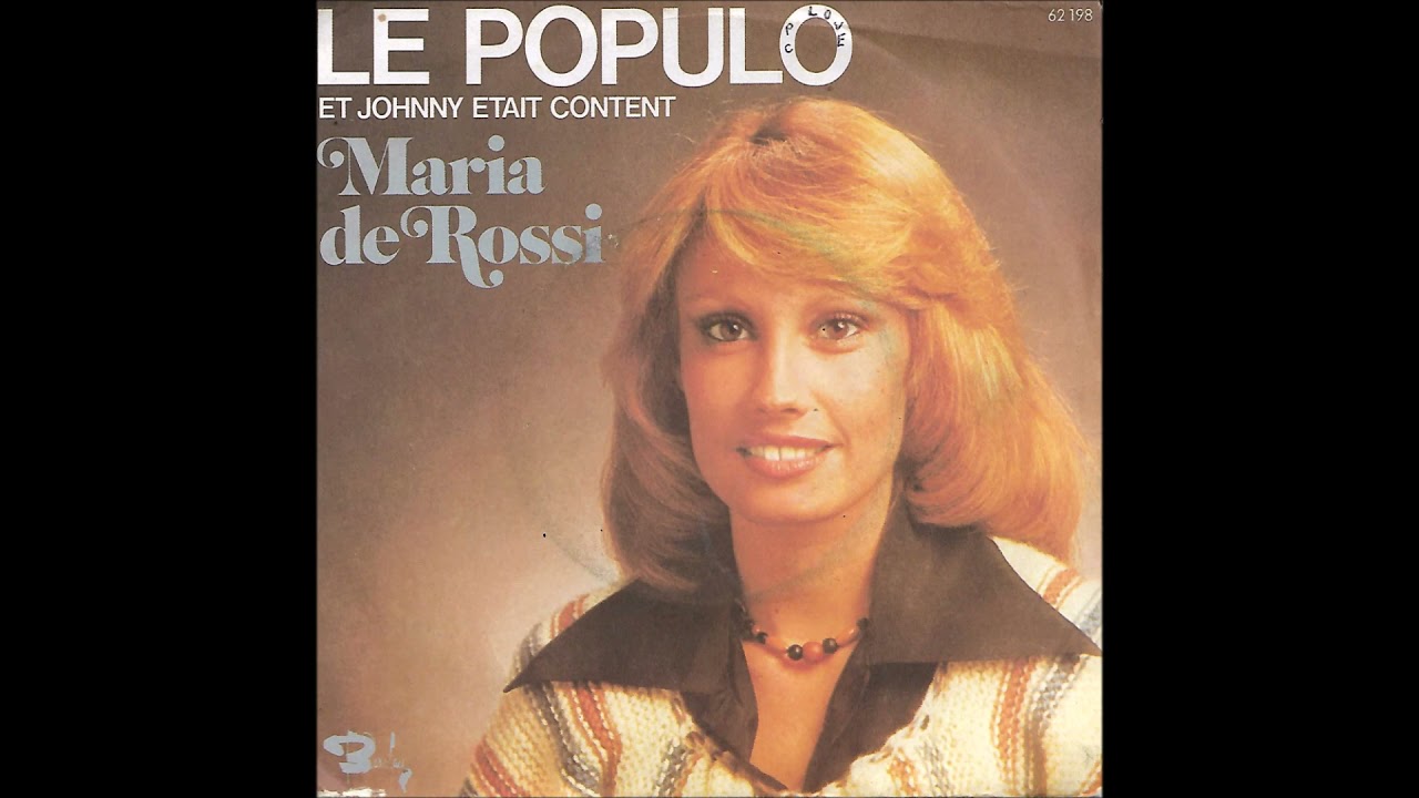 MARIA DE ROSSI Le populo 1975