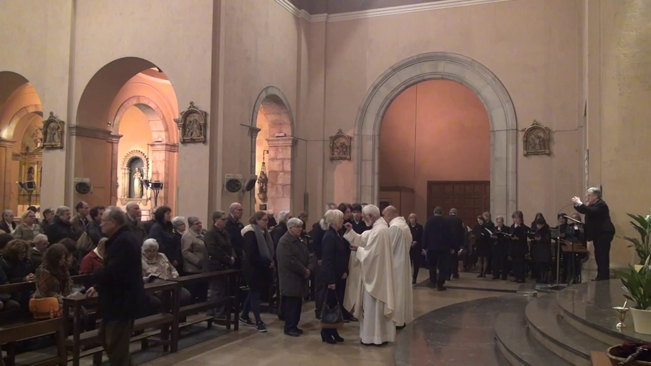 Si creiem que es vivent tant com dura la vida.Capella Verge de Gràcia.Missa de l'Anunciació 2018.avc