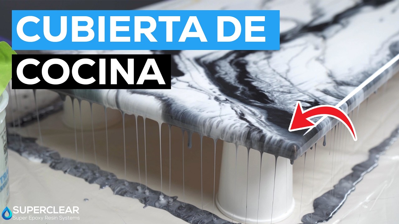 Renueva Tu Cocina o Baño Sin Gastar Mucho - Superclear Countertop Epoxy