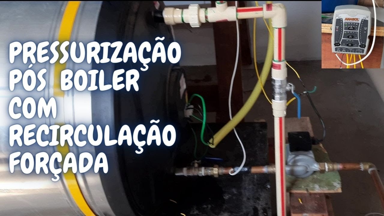 PRESSURIZAÇÃO PÓS BOILER COM RECIRCULAÇÃO FORÇADA | E AÍ, PESSOAL | Por Marcos Lima |