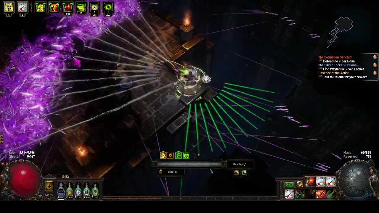 poe 3.22 no hit sanctum original sin drop tornado shot