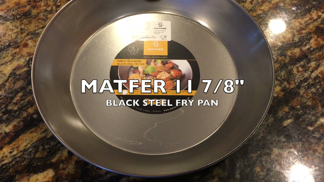 Обзор сковороды Matfer 11 7/8" Black Steel