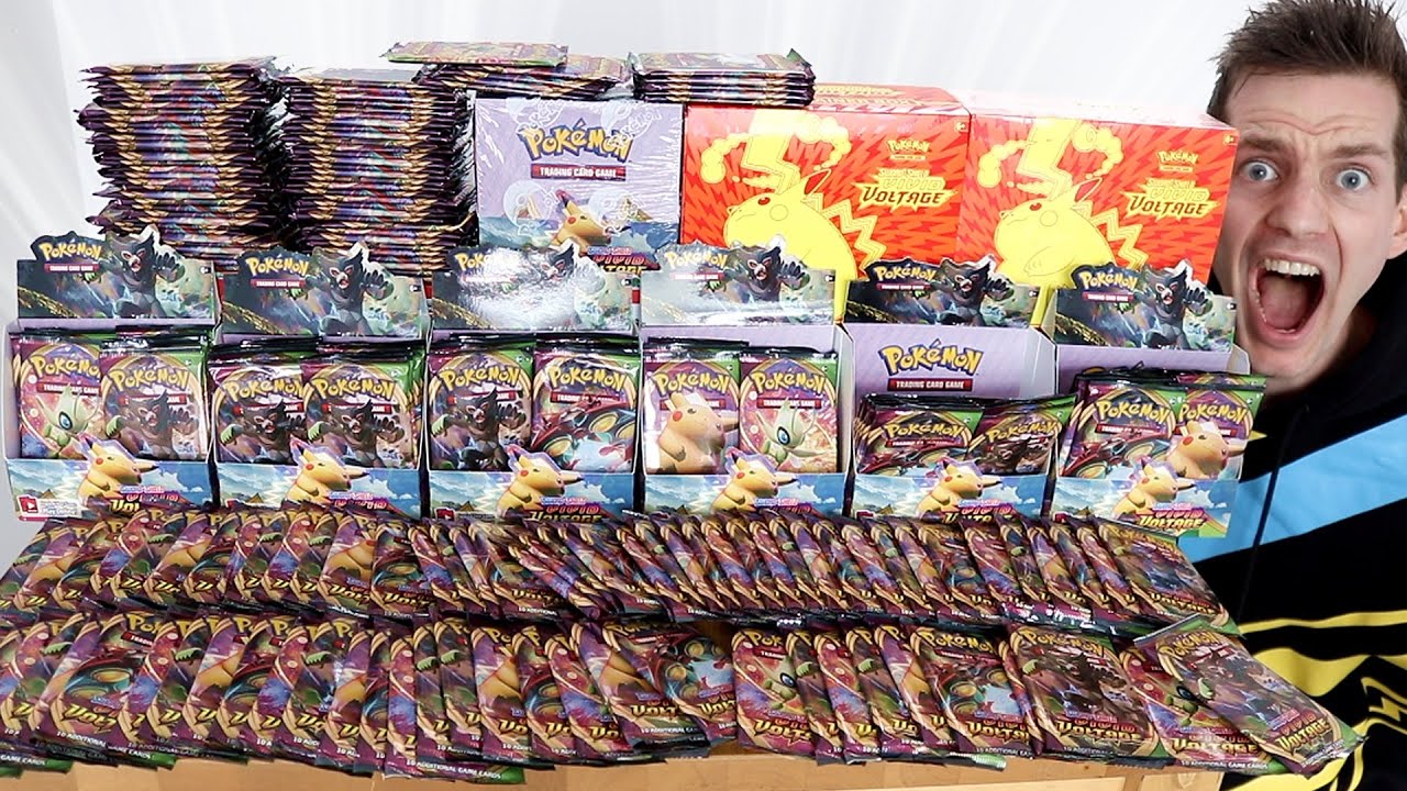 I Open Pokémon Cards Until I Pull Pikachu… *216 PACKS*