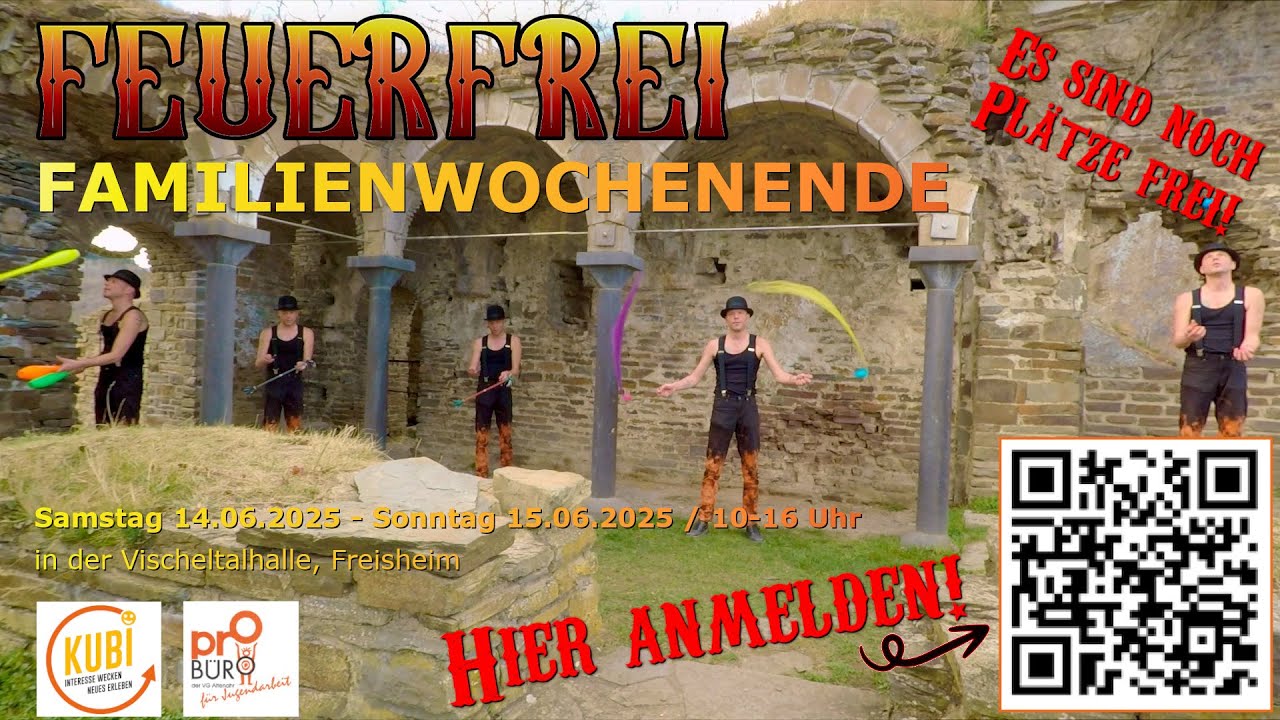 Familienwochenende mit feuerfrei