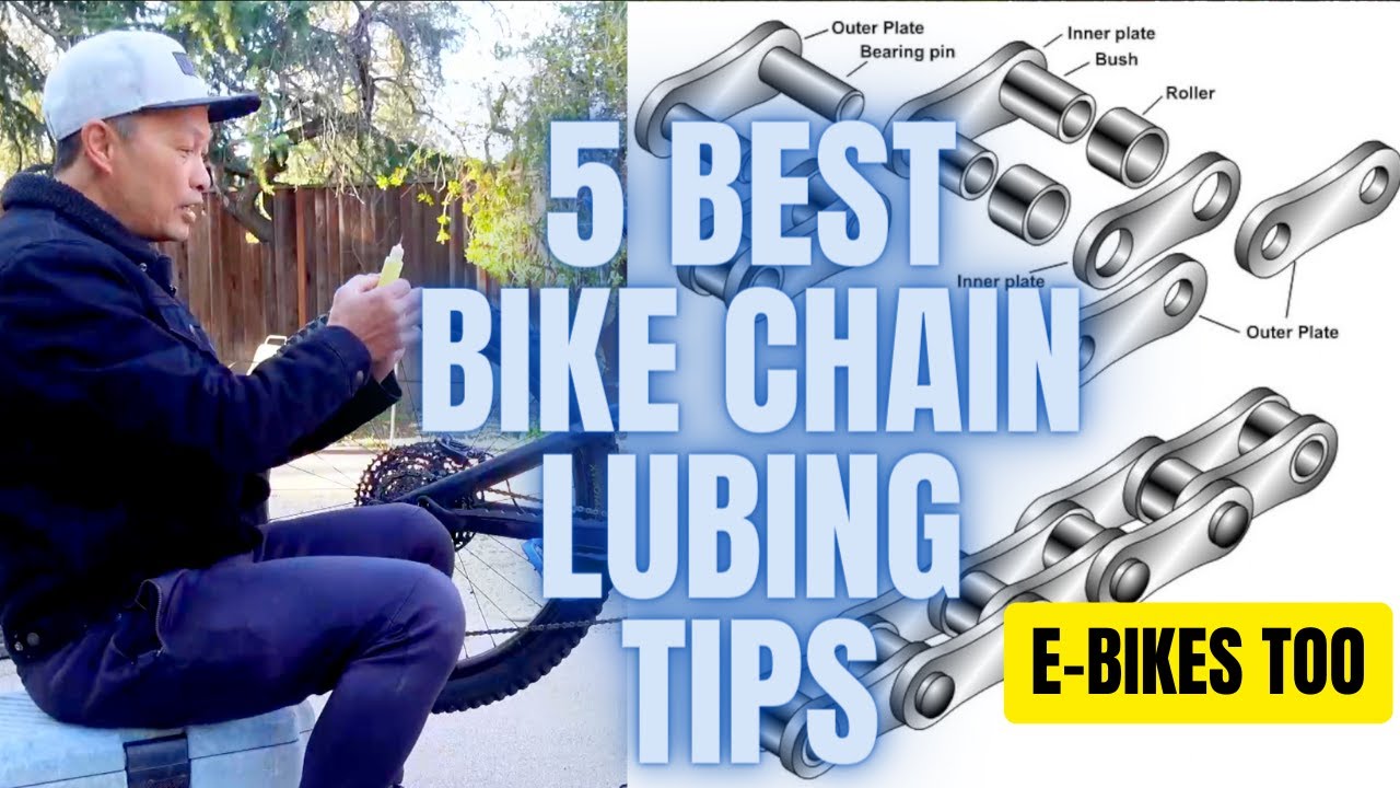 5 best tips for lubing your bike chain - How to lube your ebike, electric bike and emtb